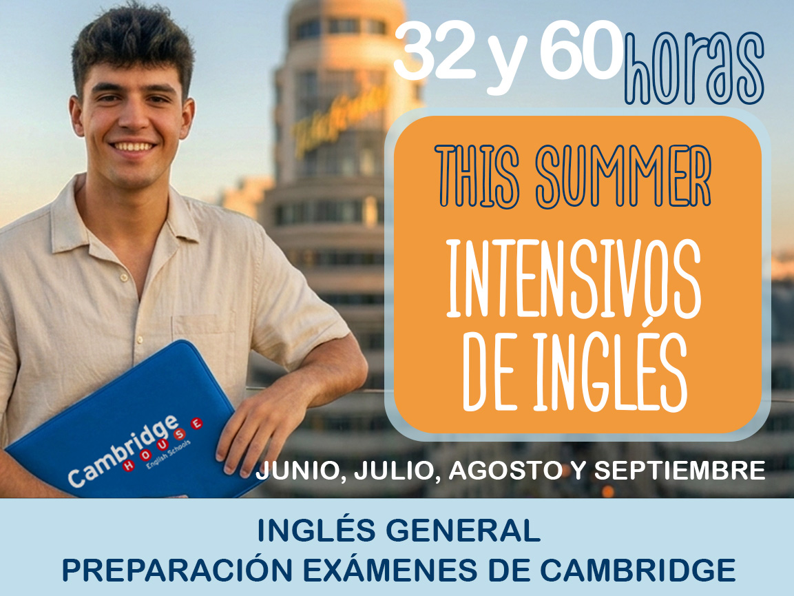 Intensivos de Ingl&eacute;s, Verano 2026